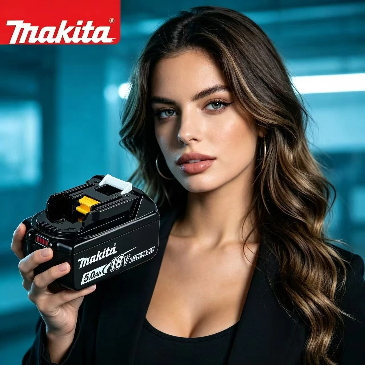 

BL1860B 18V 6Ah Lithium Ion For Makita LXT400 BTD140 Cordless Drill Wrench Saw High Capacity Long Lasting Upgrade Power Supply