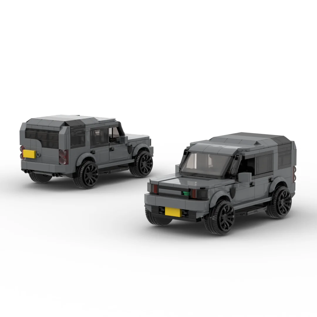 Moc bloco de construção rover discovery4 fora da estrada aventura carro decoração super carro esportivo criativo garagem menino brinquedo presente ﻿