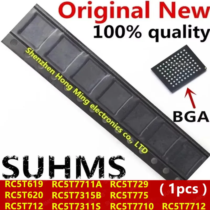 (1piece) 100% New RC5T619 RC5T620 RC5T712 RC5T729 RC5T775 RC5T7710 RC5T7712 RC5T7711A RC5T7315B RC5T7311S BGA Chipset
