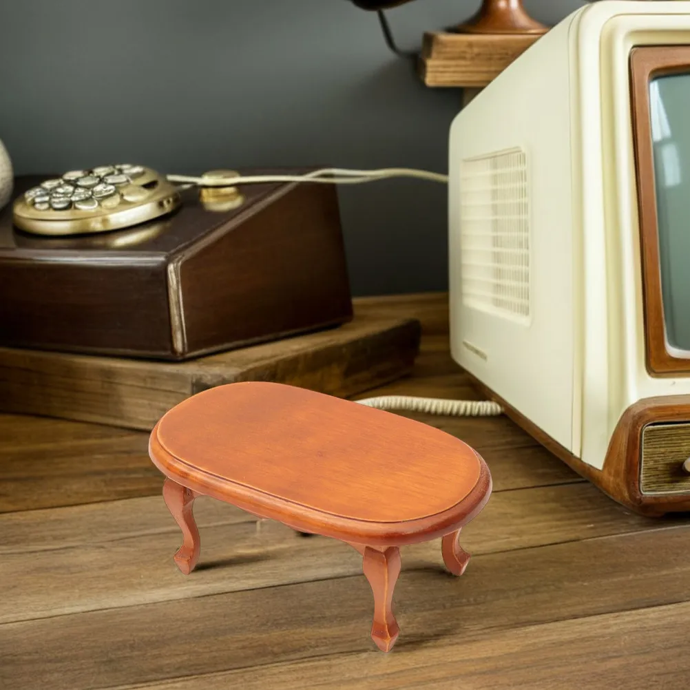 

Набор из 3 предметов: миниатюрная мебель в винтажном стиле (кофейный столик и кресло) для кукольного домика, комнаты, коробки, DIY-проектов и художественных сцен