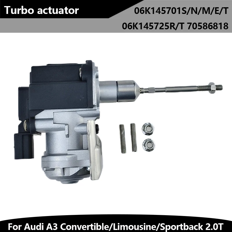 ElectronicL Turbo Actuator 06K145701S 06K145701N 06K145701M 06K145701E 06K145701T 06K145725R For Volkswagen Audi A3 S3 1.8T 2.0T