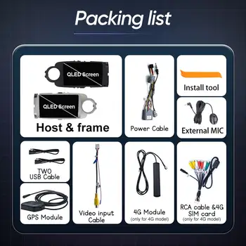 Autorádio s Androidem 14, CarPlay pro Toyota Yaris 2012 2013 2014 2015 2016 2017, navigace, GPS, multimediální přehrávač, stereo, WIFI, BT, auto 10 nejlepší prodej Rádio s Androidem pro Toyota Yaris - №7