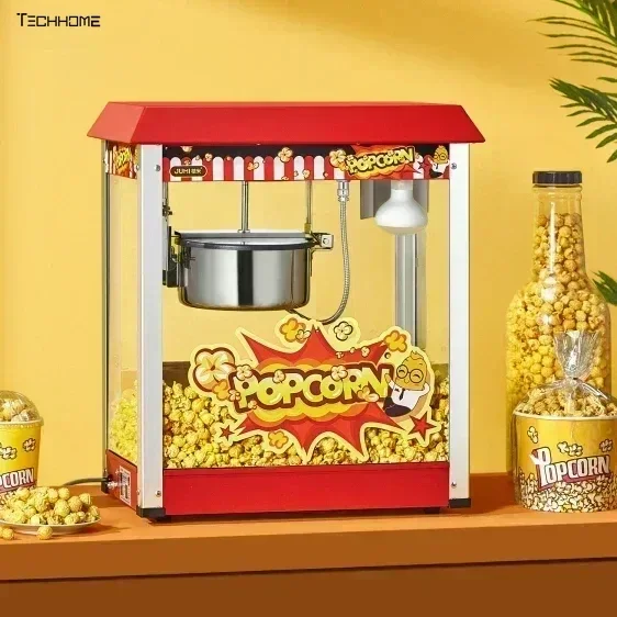 Commercial Spherical Butterfly Shaped Electric Popcorn Machine Popcorn Machine Automatic New style Stall