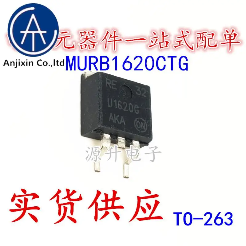 20 Chiếc 100% Orginal Mới MURB1620CT4G U1620G Hồi Phục Nhanh Diode Dán Cường Lực Đến-263