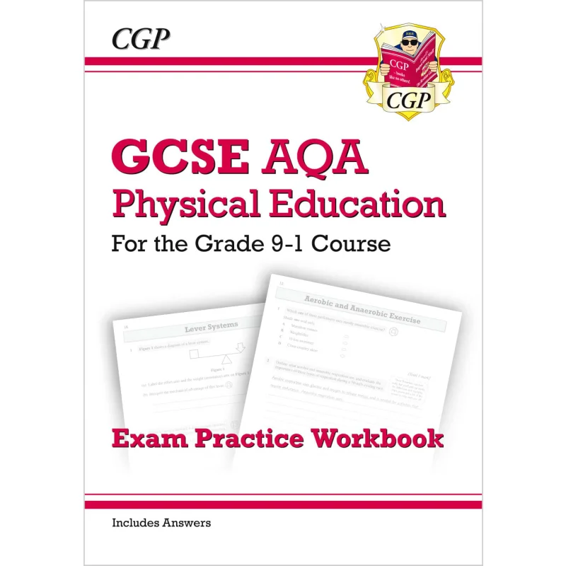 

GCSE Physical Education AQA Exam Practice Workbook Includes Answers CGP Books Coordination Group Publications 9781789080100 Book