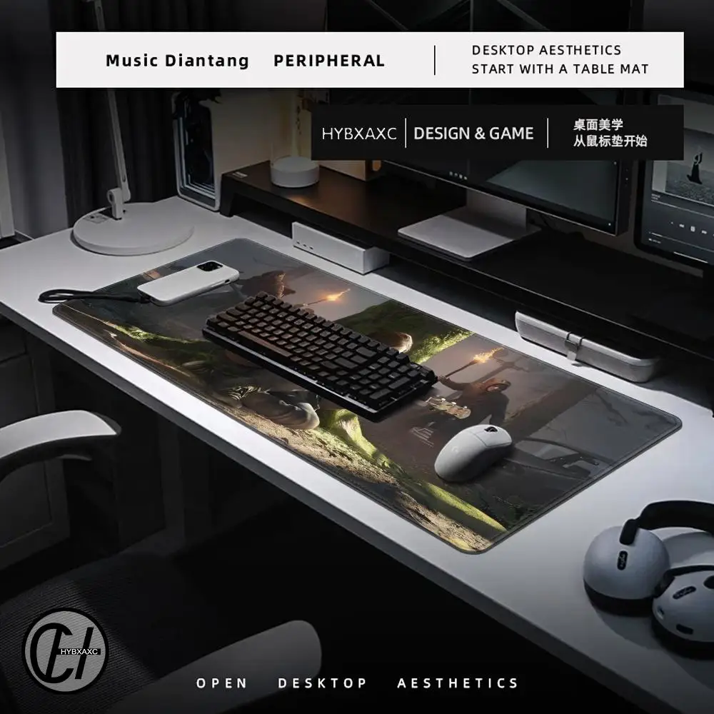 The Last Of Us Game Mousepad, großes Gaming Compute Gamer PC-Tastatur-Mauspad