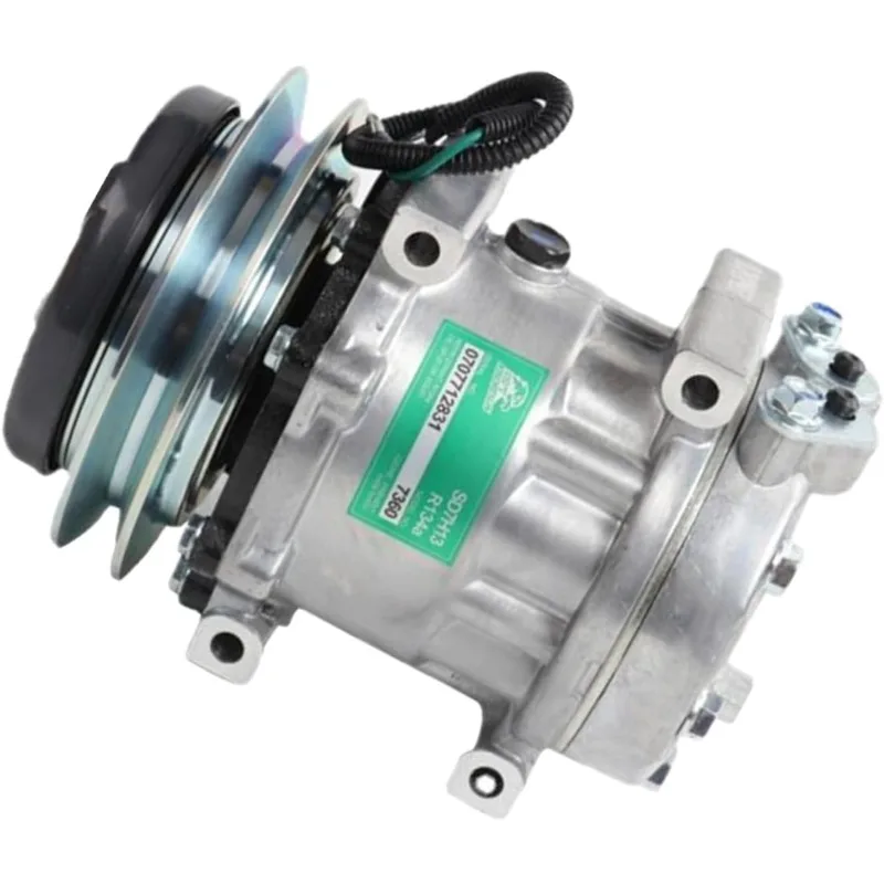 12V AC Compressor SD7H13 415-2557 4152557 For CAT Engine C2.6 C3.3B Excavator 307 307E 307E2 308E 308E2
