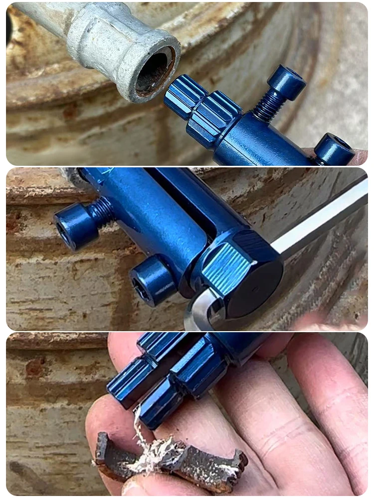 หักท่อ Extractor สําหรับ 1/2 นิ้ว 3/4 นิ้ว 1 นิ้วท่อเครื่องมือกําจัดเกลียวสําหรับหัวข้อหักก๊อกน้ําและวาล์วมุม