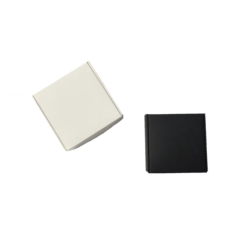 Paper Wedding Favor Gift Box Kraft Paper Cookies Candy PVC Windows Boxes Birthday Party Supply Accessories Packaging Box