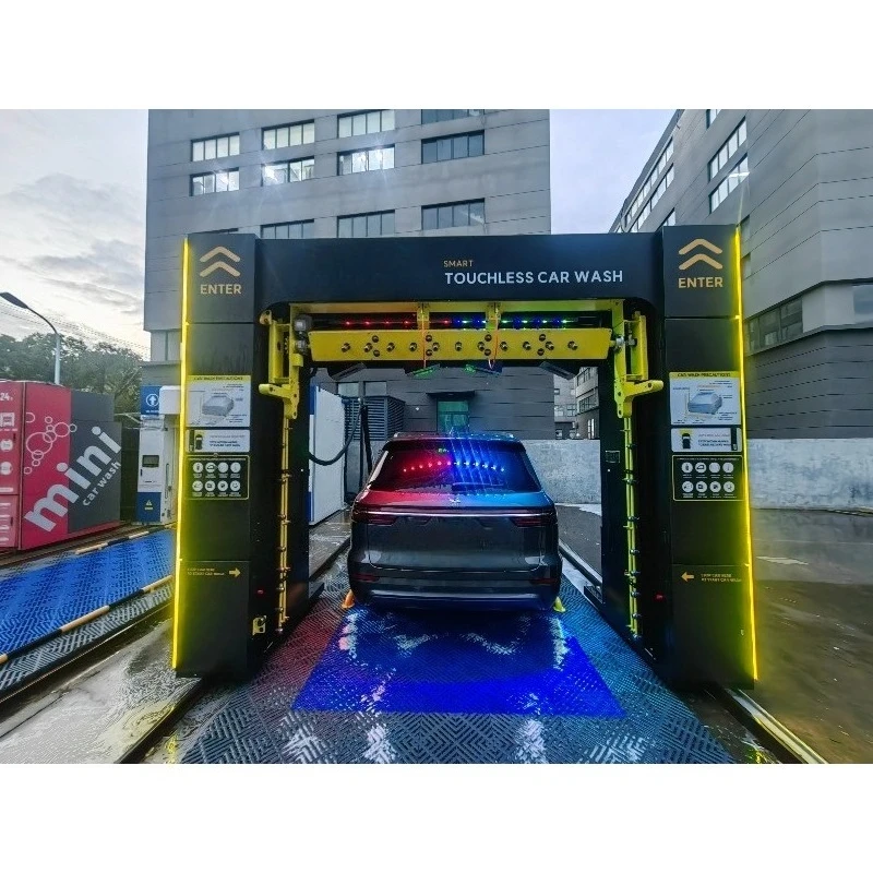 360 Degree Touchless Car Wash Machine Durable Stainless Steel Frame For Commercial Car Washes Industrial Equipment Manufacturer