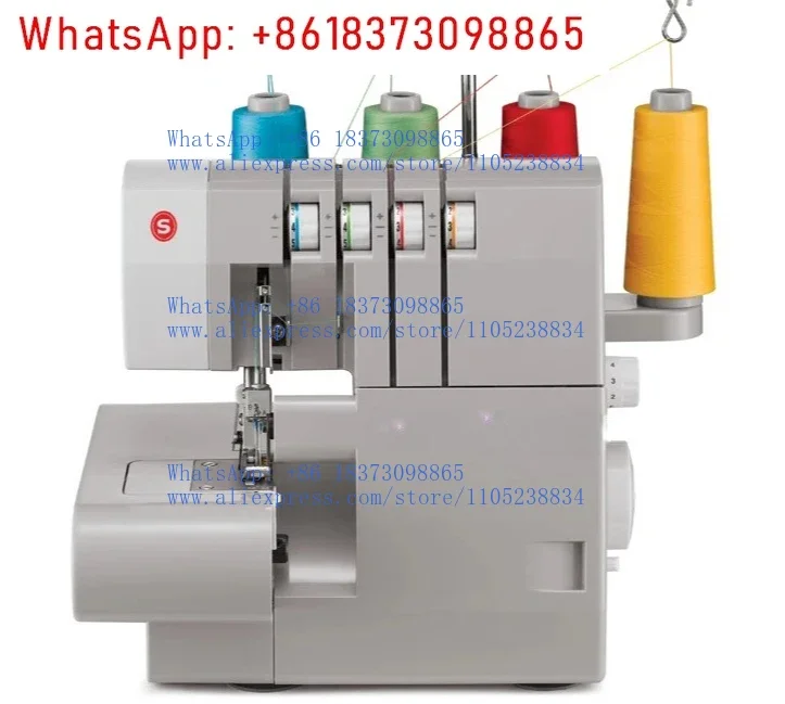 American Singer overlock sewing machine, hemming, hemming, four-wire 14HD854 S01015 New Year of the Ox, thick and durable