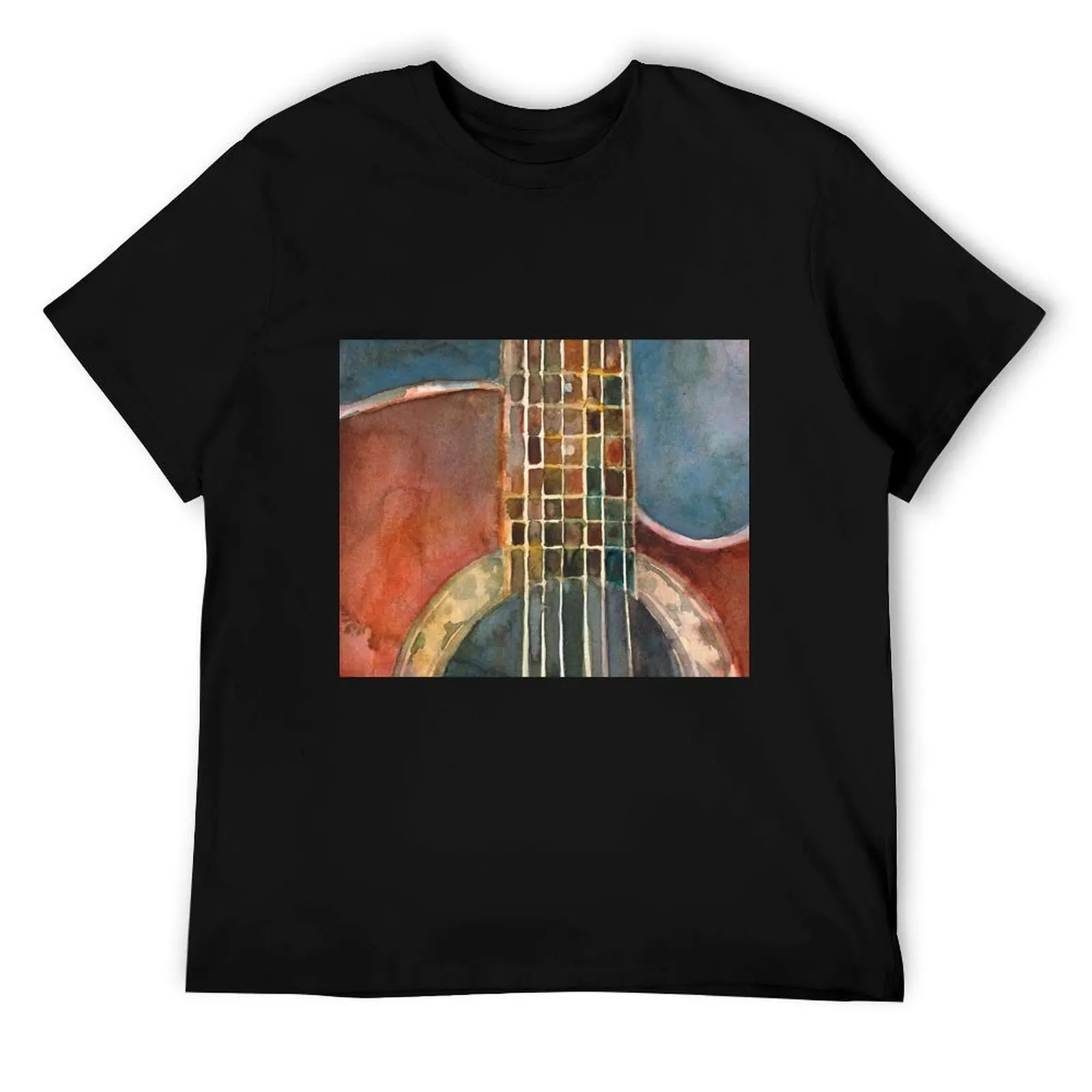 

Ovation Acoustic Red Guitar T-Shirt t shirt for man t shirts for man pack white T-Shirt