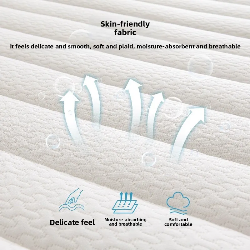 Matelas en coton à mémoire de forme en latex, chambres et dortoirs à double usage, matelas en éponge Tatami