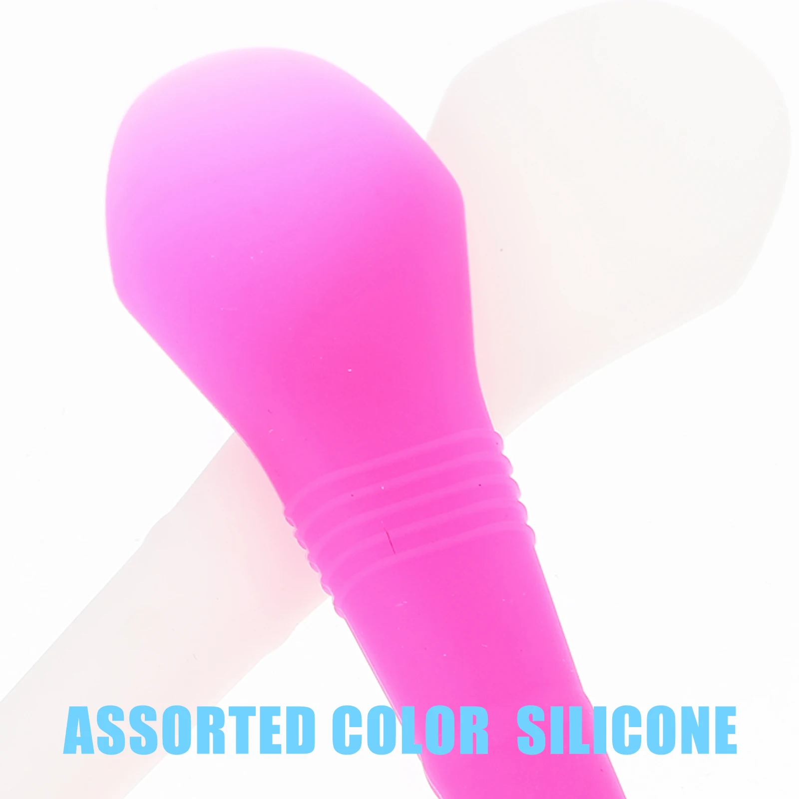 3 uds máscara de silicona cepillo de maquillaje cepillo de máscara cómodo duradero Material Premium fácil de usar herramienta de maquillaje portátil