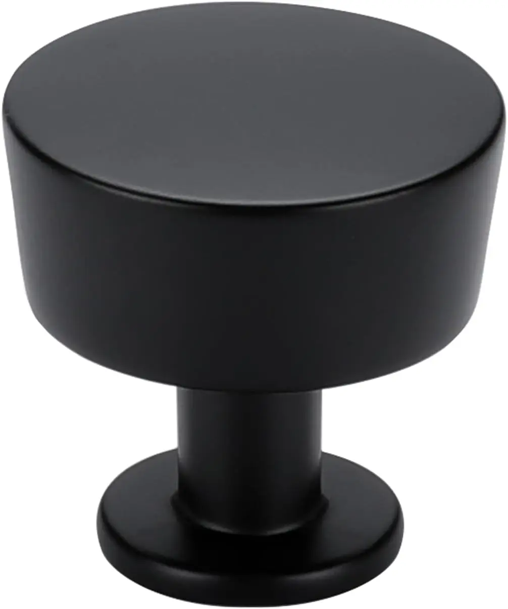 

Goldenwarm Black Cabinet Knobs for Dresser Drawers Round Knobs for Cabinets and Dresser Cabinet Hardware Single Hole