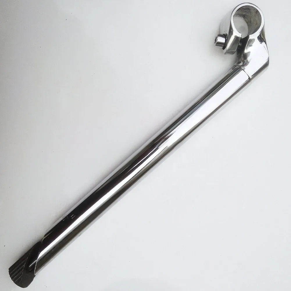 

Легкий хромированный вынос руля из алюминиевого сплава диаметром 22 2 мм, подходит для традиционных дорожных и фиксированных велосипедов