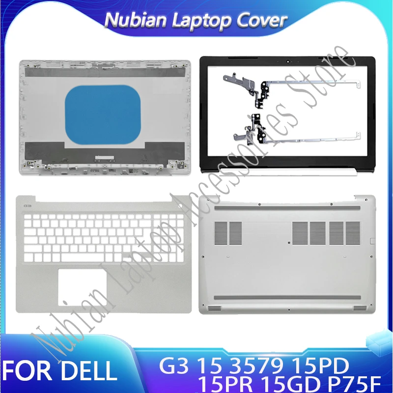 

NEW For Dell G3 15 3579 15PD 15PR 15GD P75F 15.6 Inch Laptop LCD Back Cover/Front Bezel/Palmrest/Bottom Case Top Lid Replacement