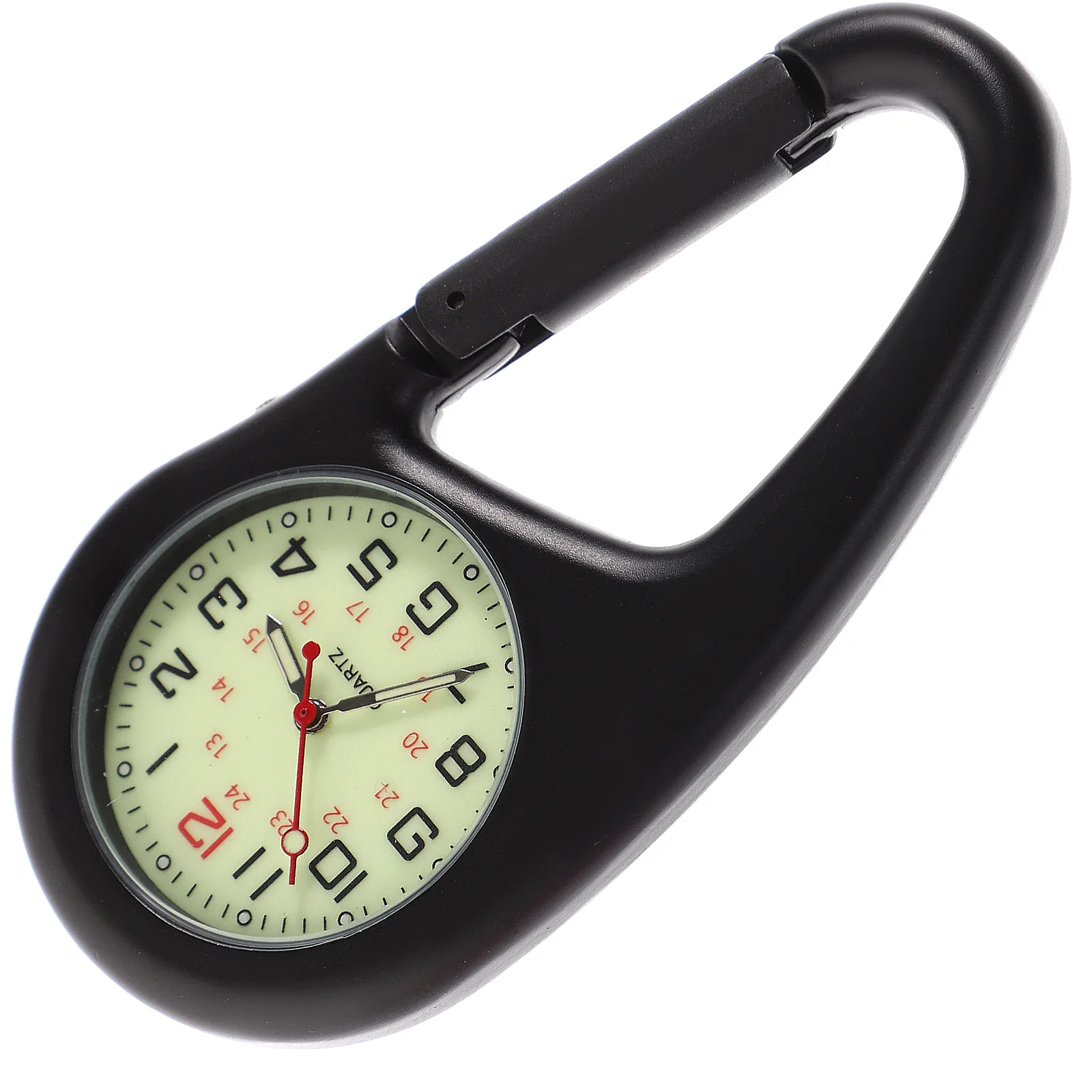 تسلق الجبال فوب ساعة سوداء الفلورسنت كليب على لتسلق المشي لمسافات طويلة التخييم في الهواء الطلق مغامرة والعتاد كليب ساعة الظهر