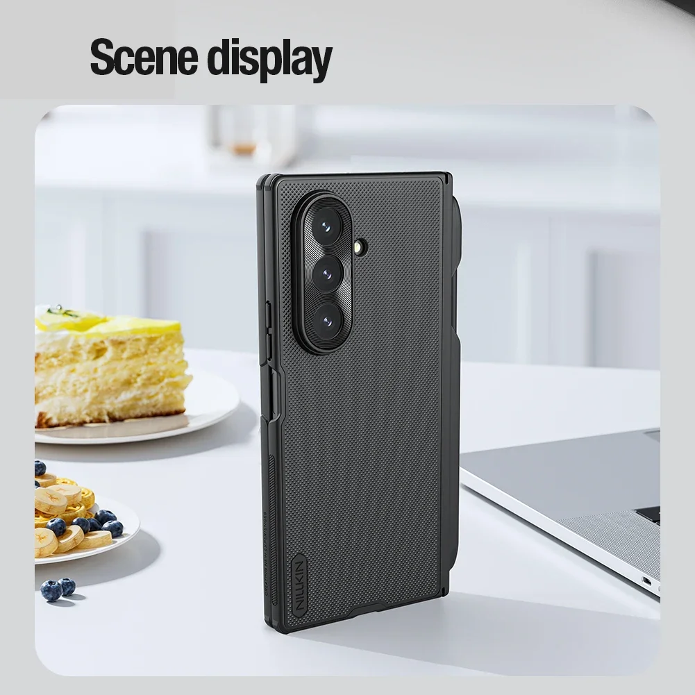 Für Samsung Galaxy Z Fold 8 Ultra / Fold 8 / Fold 7 Nillkin Frosted Shield Magnetische Faltbare Handyhülle Stoßfest Anti-Fingerabdruck – Detail 15