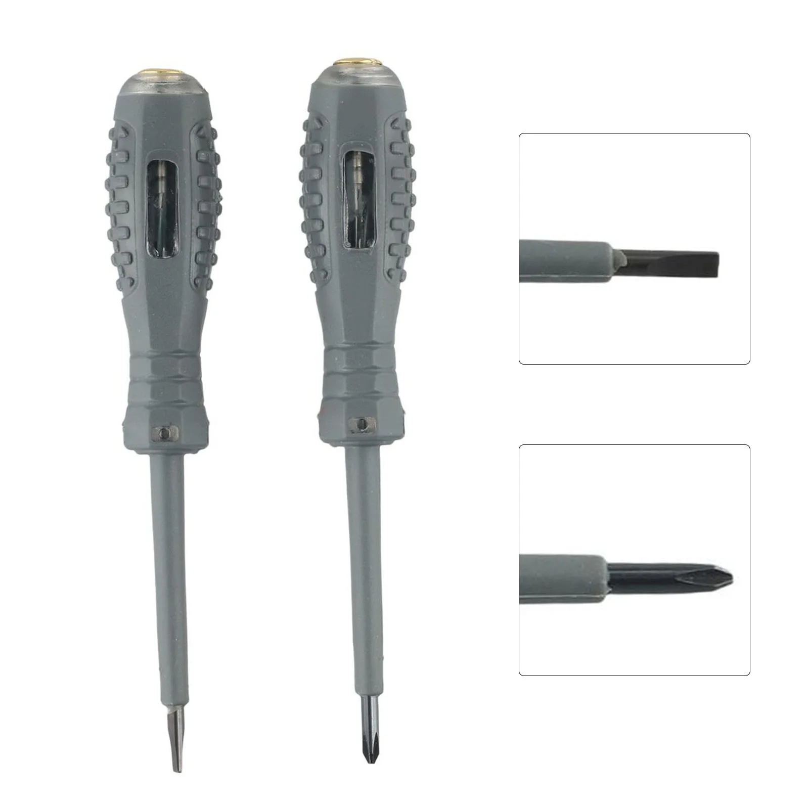 High Performance Insulated Screwdriver Electric Pen Pack of 2 with Magnetic Bit Ensures Safe Electrical Testing