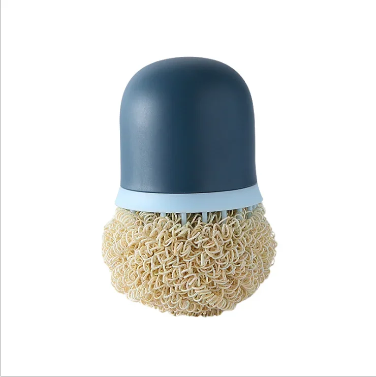 Wholesale in Bulk Low MOQ  Food grade Kitchen Gadgets Household Cleaning tool Environmental Biodegradable Fiber cleaning ball