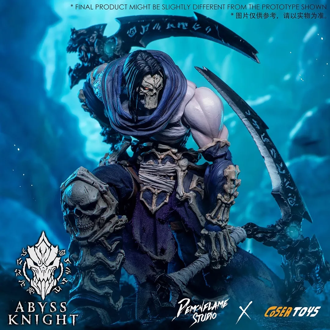 الأصلي Pemcvflame Studio X Cosertoys Darksiders 2 الموت 1/12 المنقولة لعبة مجسمة جمع الهاوية فارس Ad-005 لعبة مجسمة #3