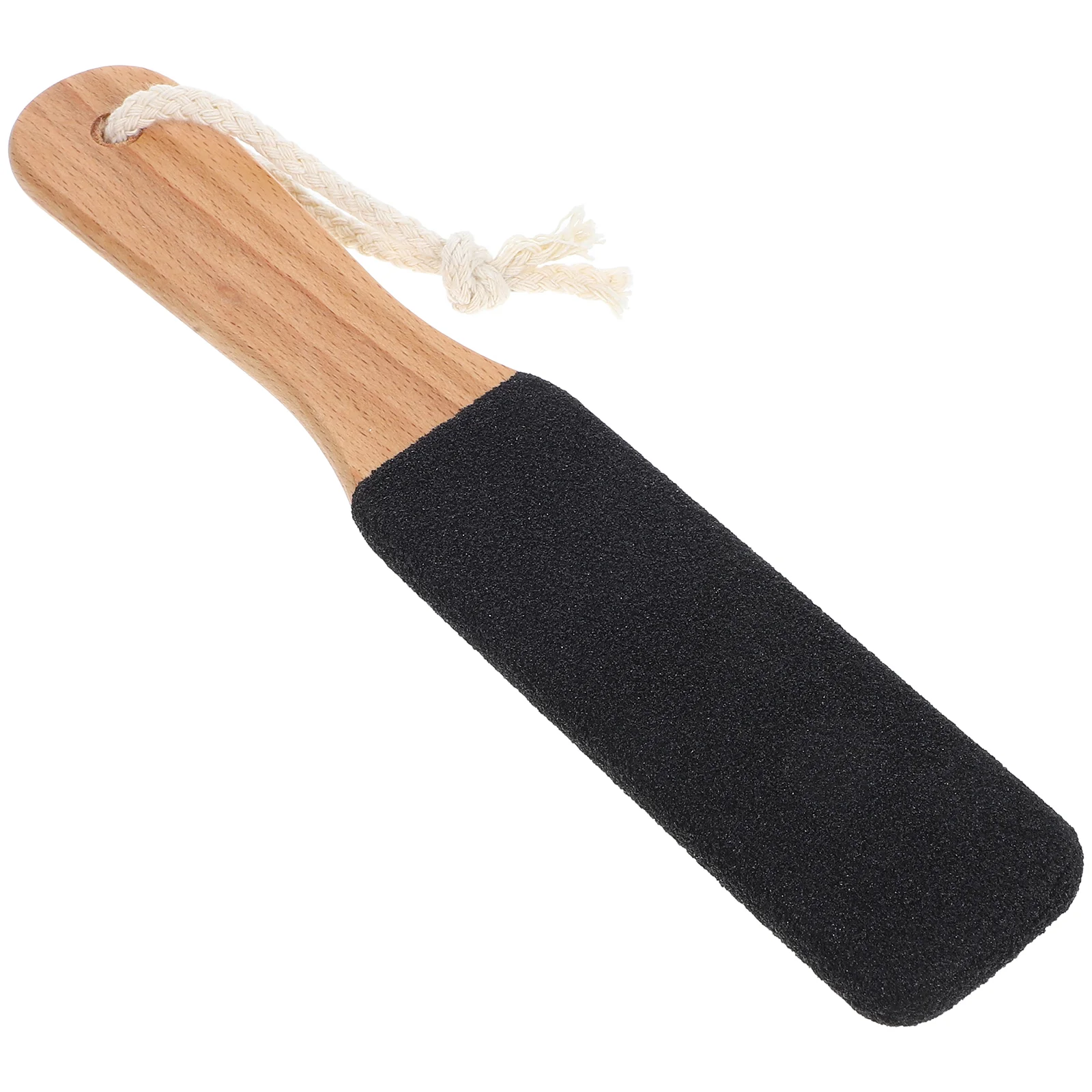 

1PC Wooden Handle Foot File Double Side Callus Remover Foot Scrubber Pedicure Tool Foot Callus Remover