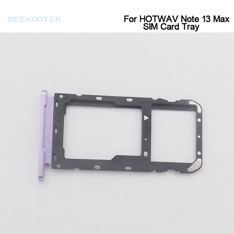 

Новый оригинальный лоток для SIM-карты HOTWAV Note 13 Max, держатель для SIM-карты, слот для лотка для карт для смартфона HOTWAV Note 13 Max