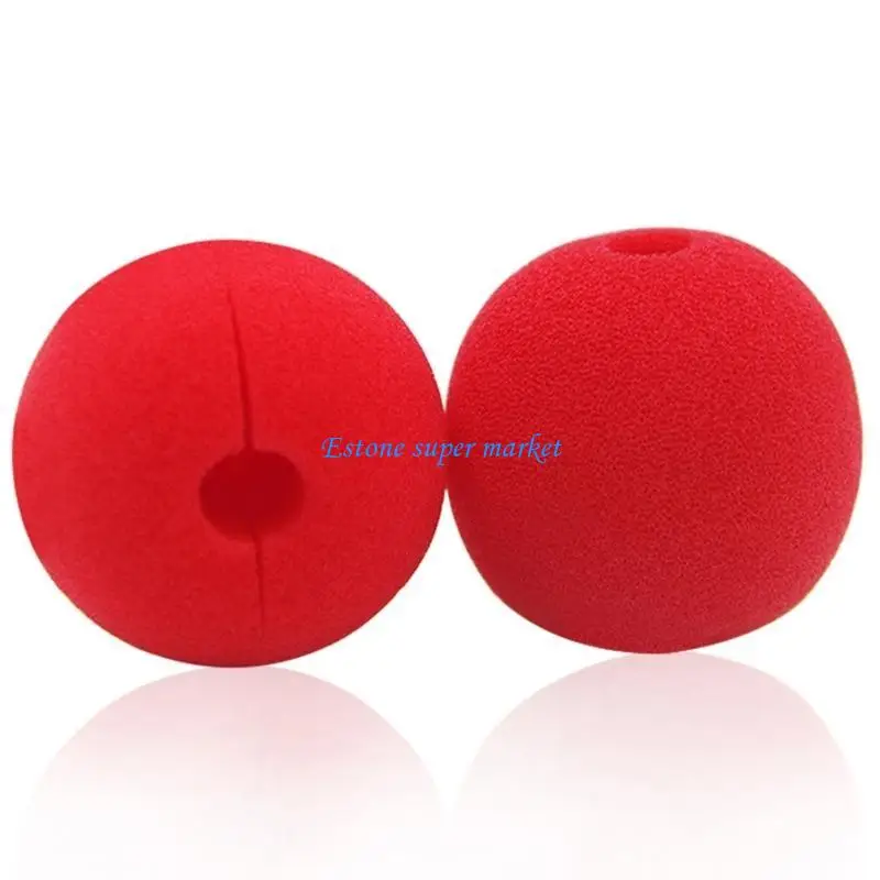 

090B Redness Clown Noses Cosplay Noses Sponge Circus Noses for Halloween Christmas