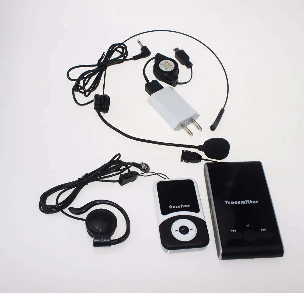 YMG-100 the Smallest Lightest Thinnest 80M 15 Hours Wireless Tour Guide System