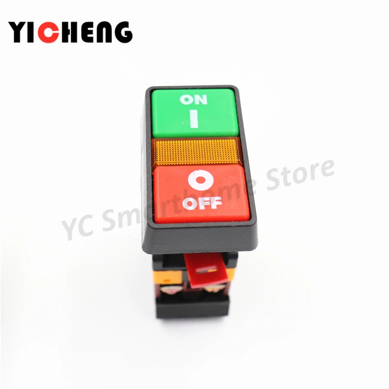 1pcs APBB-22-25N 22 millimetri PPBB-30N 30 millimetri cavallo auto-reset doppio doppio pulsante con la luce pulsante interruttore di alimentazione con la luce