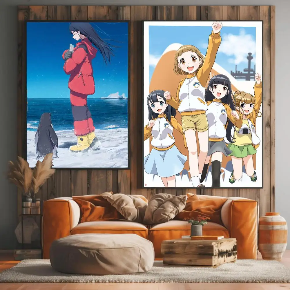anime A-A Place Further Than the-E Painting Calligraphy Artwork for Living Room Bedroom Office Home Decor