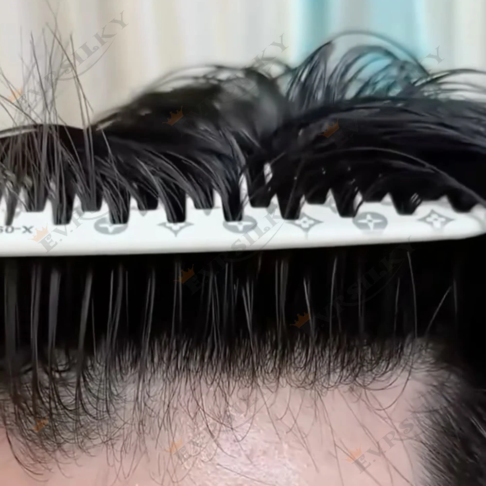 

Черный 1b80 1b65 Серая мужская прическа Человеческие волосы Силиконовый парик Прочный натуральный волосяной покров Парик старика Поликожа Капиллярный протез