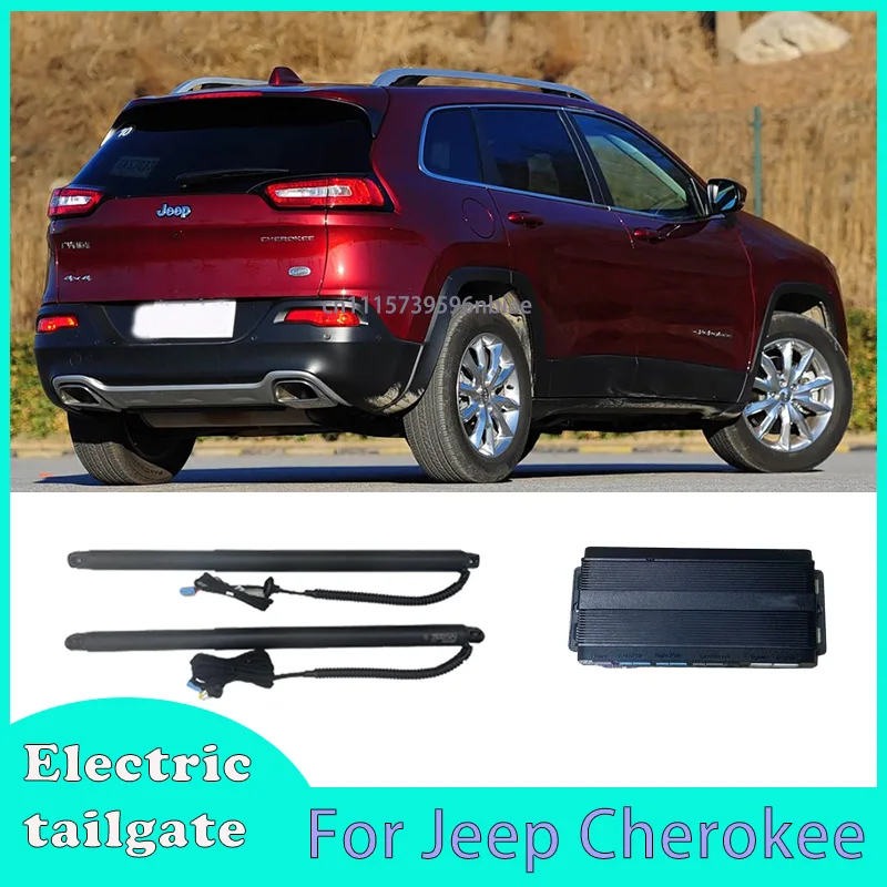 Electric tailgate For Jeep Cherokee 2016-2018 Automatic Induction Rear Door Lift Retrofit Power Tailgate Closer kick sensor
