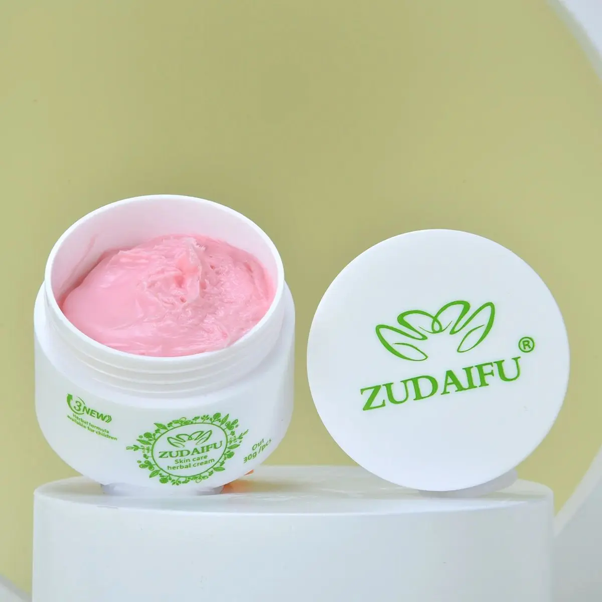 Zudaifu-Crema de hierbas de tercera generación, 3 piezas, para el cuidado de la piel, 30g