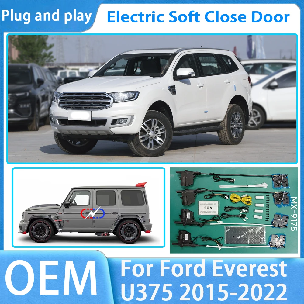 

For Ford Everest U375 2015-2022 OEM Car Soft Close Door System Electric Auto Pull Power Latch Power Closing Quiet