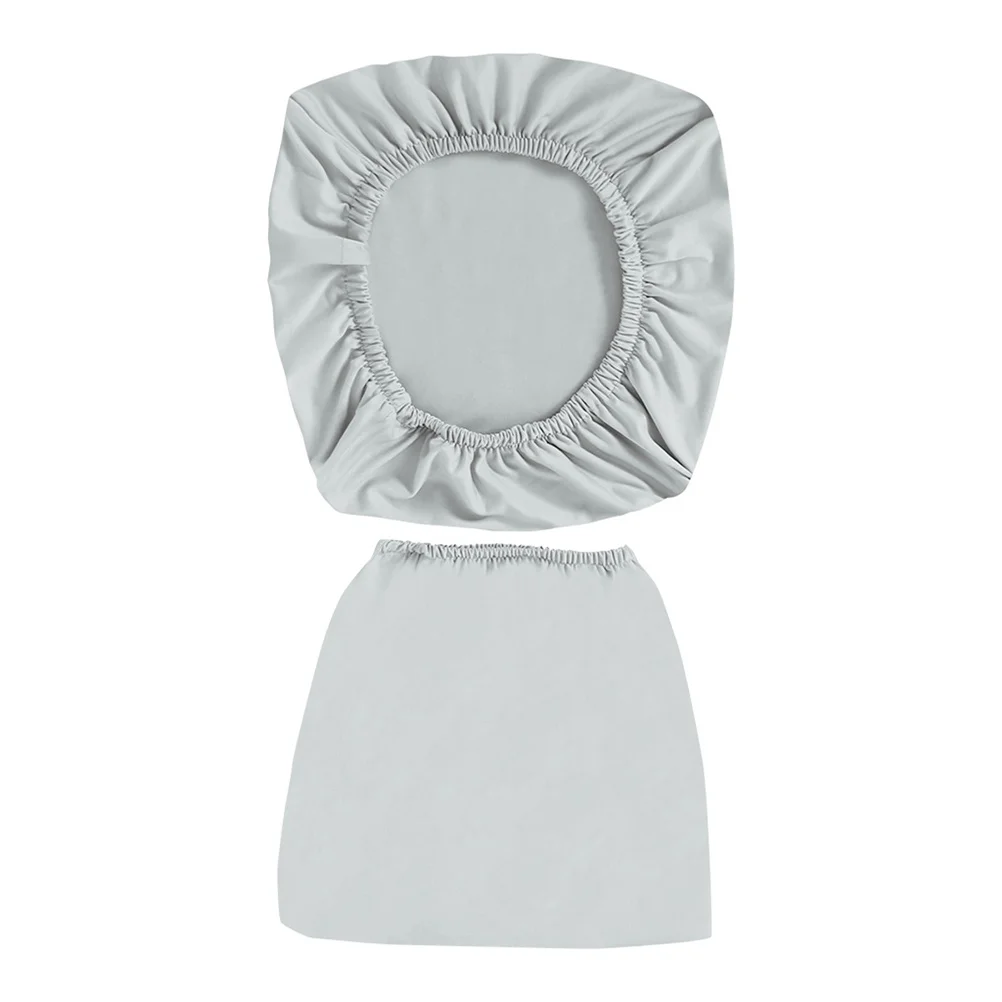 

Stretchy Protector Simple Case Color Wrinkle Chair Protector Resistant Reusable for Wedding Chair Cover Banquet