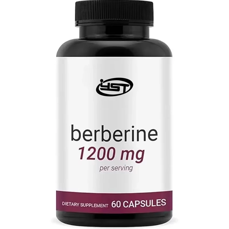 

Berberine Supplement -1200mg Per Serving - Berberine Hci - Berberine Plus -60 Capsules