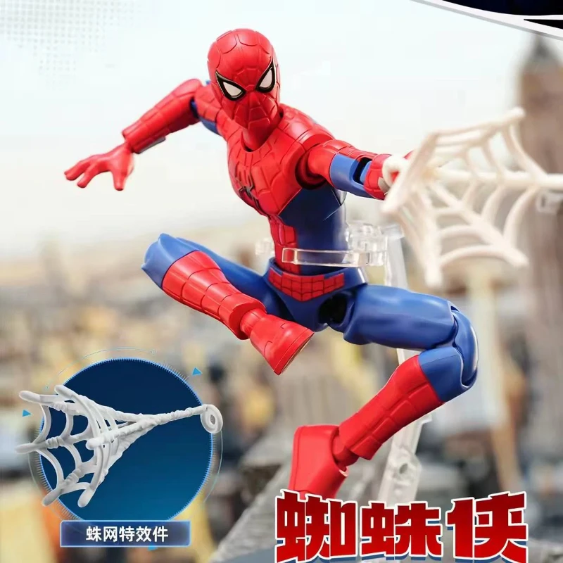 Blokees Licensed Marvel Beyond Lite Spiderman Hulk Brand New Day Blind Box Action Figure Collectible Ornament Gift view 5