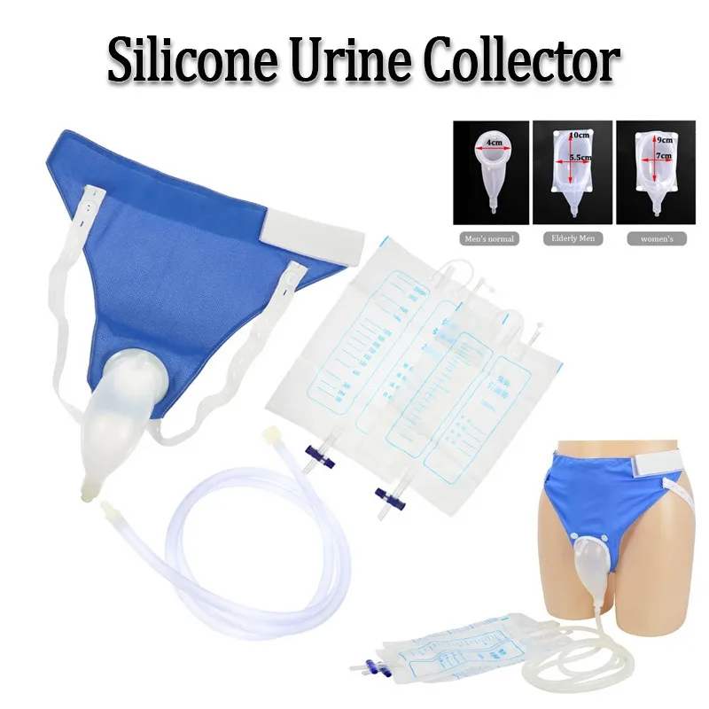 Wearable Urine Collector Leak-proof Urinary Drainage Device Bedridden Patient Incontinence Underwear