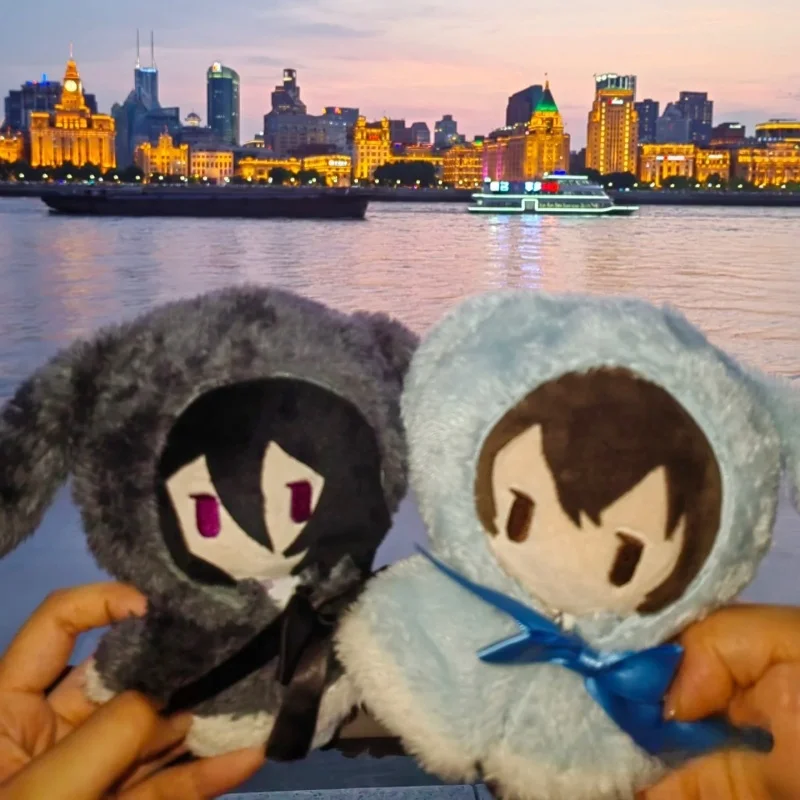 Genuine Bungo Stray Dogs Dazai Osamu Edogawa Rampo Anime Maumet Puppet Throw Pillow Pendant Cospaly Decorate Cartoon Gift