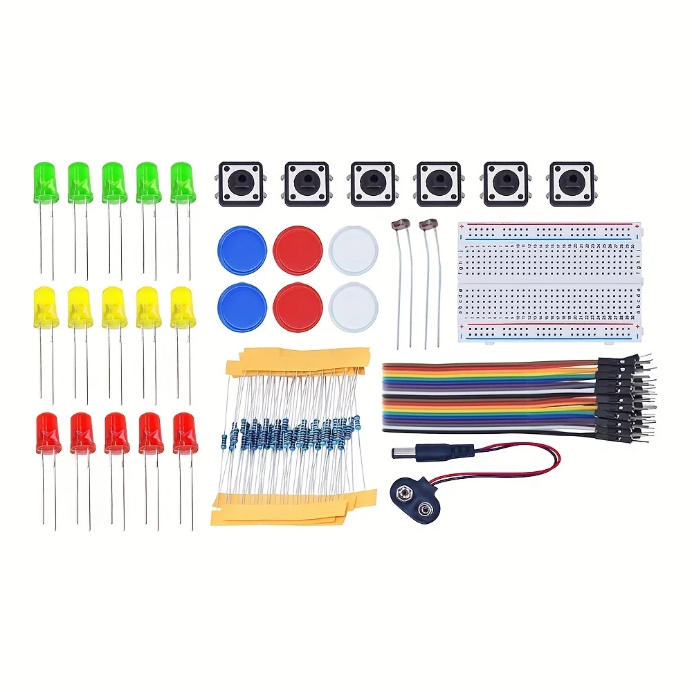 DIY Electronic Starter Kit for UNO R3 Arduino Circuit Board Electronics 12-in-1 Programmable Engineering Coding Education STEAM image 5
