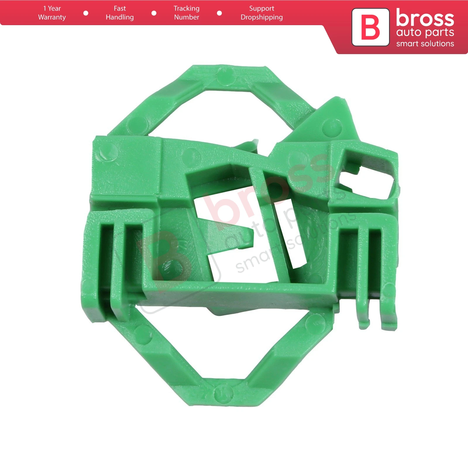 

Bross Auto Parts BWR63 Window Regulator Clip; front Right Door for VW Skoda Seat Fast Shipment Ship From Turkey