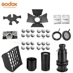 Godox S30 LED Light Accessories Projection Lens SA-P SA-17GOBO Set SA-09 SA-10 Color Gels Kit SA-06 Softbox SA-05