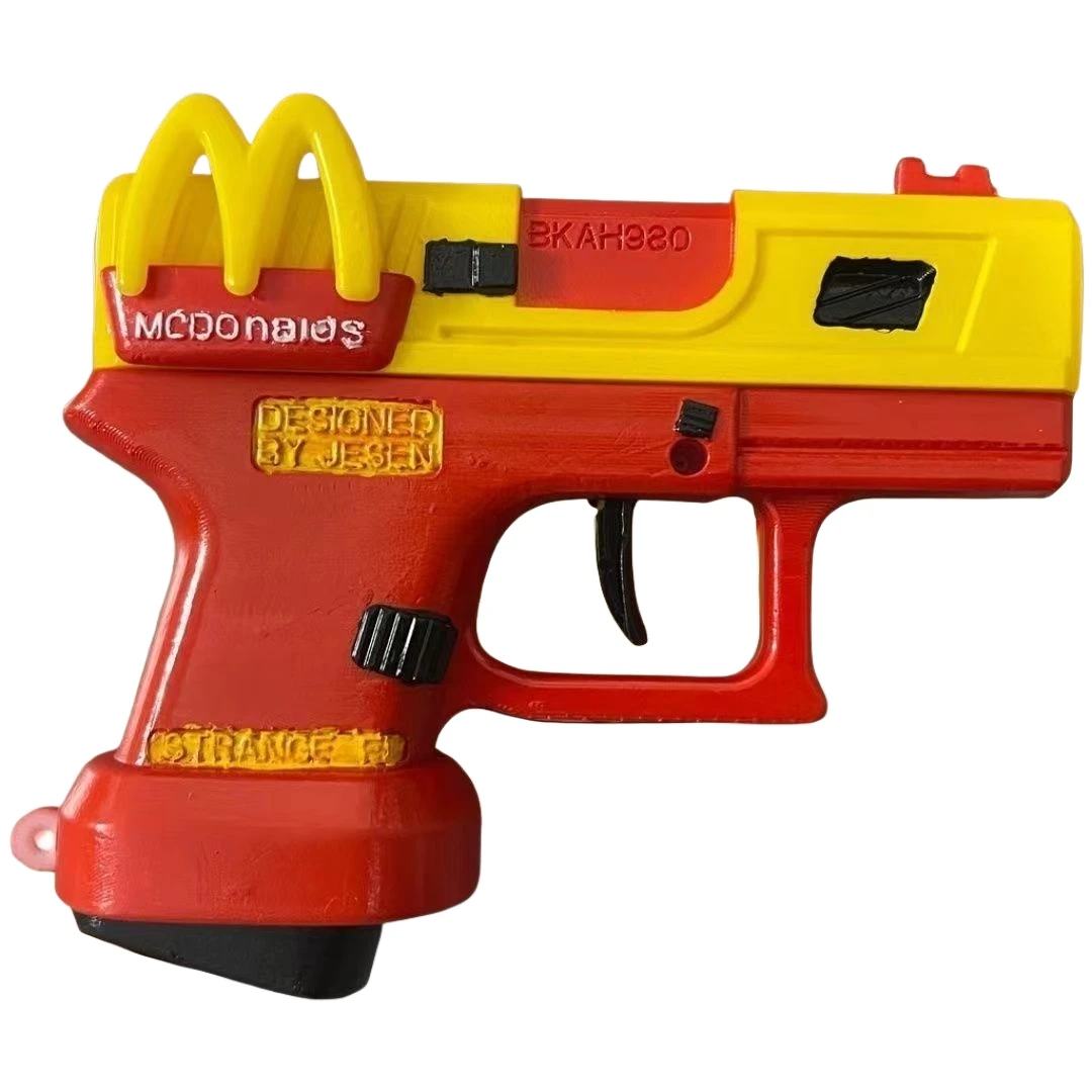 

1 PCS New McDonalds McDonald's Water Gun Toys Water Guns McNuggets Burger Edition Summer Beach Pistol Toy Shooting Pump Novelty
