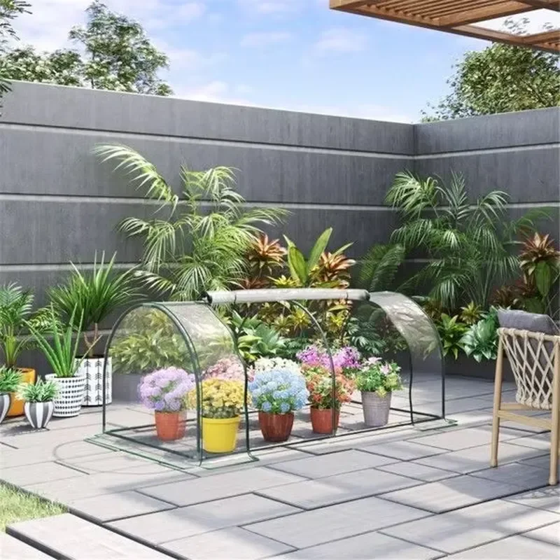 Mini PVC Cover Garden Greenhouse for Small Plants and Seedlings