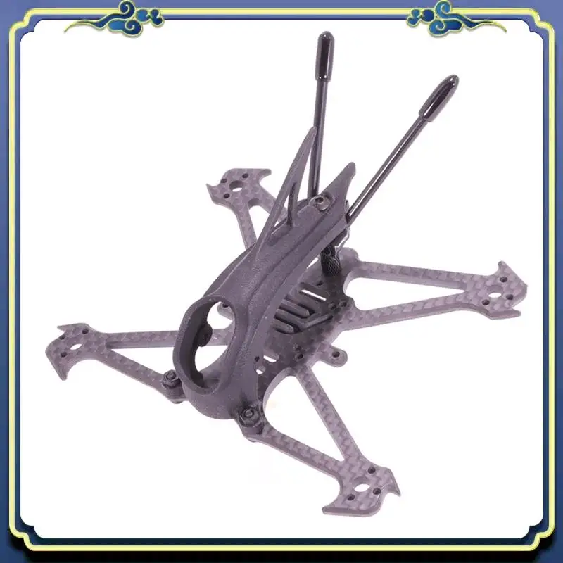 A86P-Herbie 112 RC Drone FPV Racing Quadcopter Frame Kit 65MM 2.5 Polegada Palito Design Serve para 1103 1104 1206 Motores Brushless