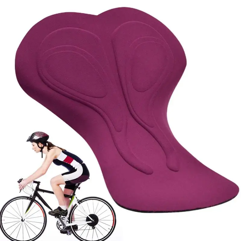 Padded Bike Seat Cover Cycling Padded Seat Cushion Sweat-Wicking Cycling Supplies Ergonomic Sponge Seat Cushion For Horse Riding