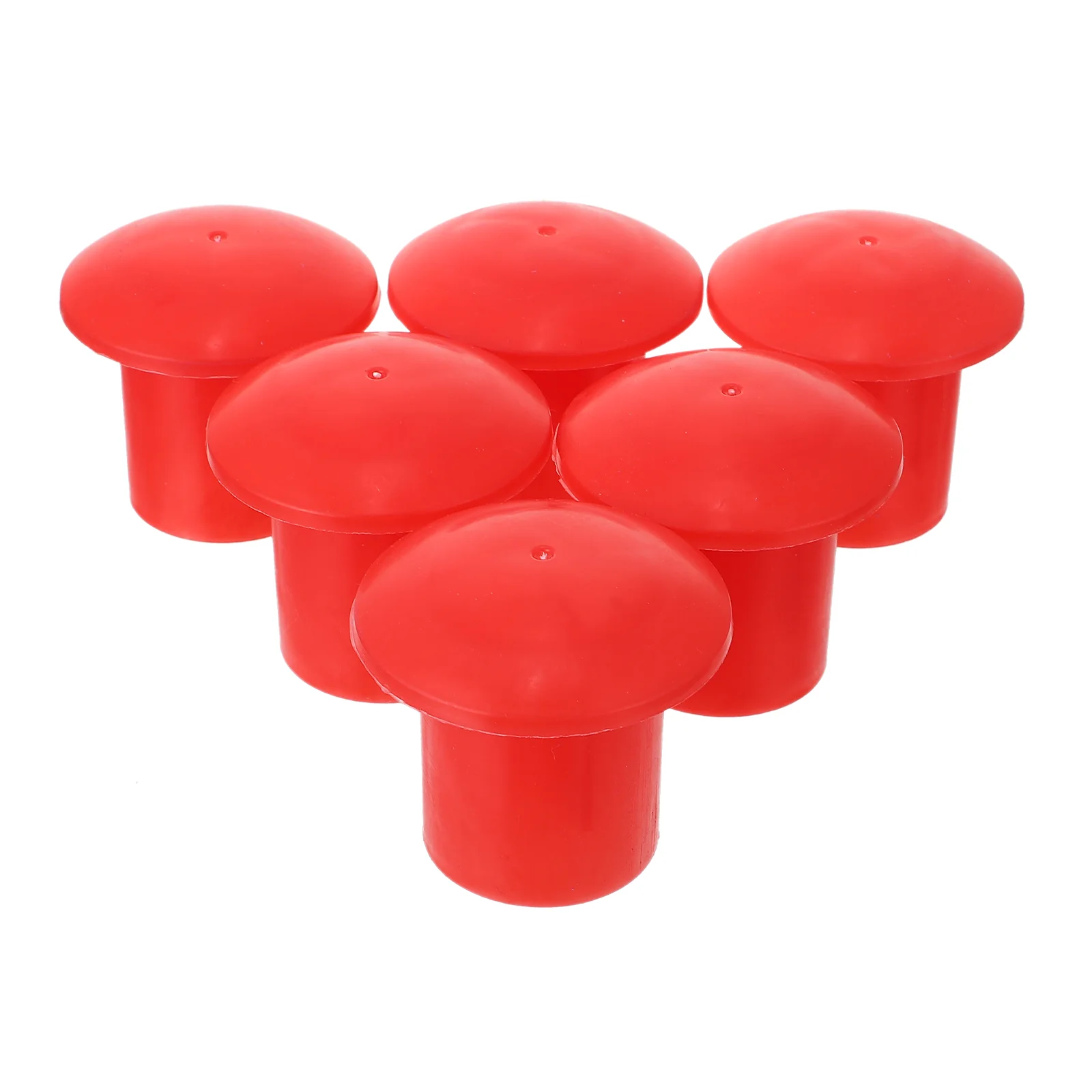 30 Pcs Steel Cap Rebar Protection Caps Protector for Construction Industry Plastic Mushroom Cover