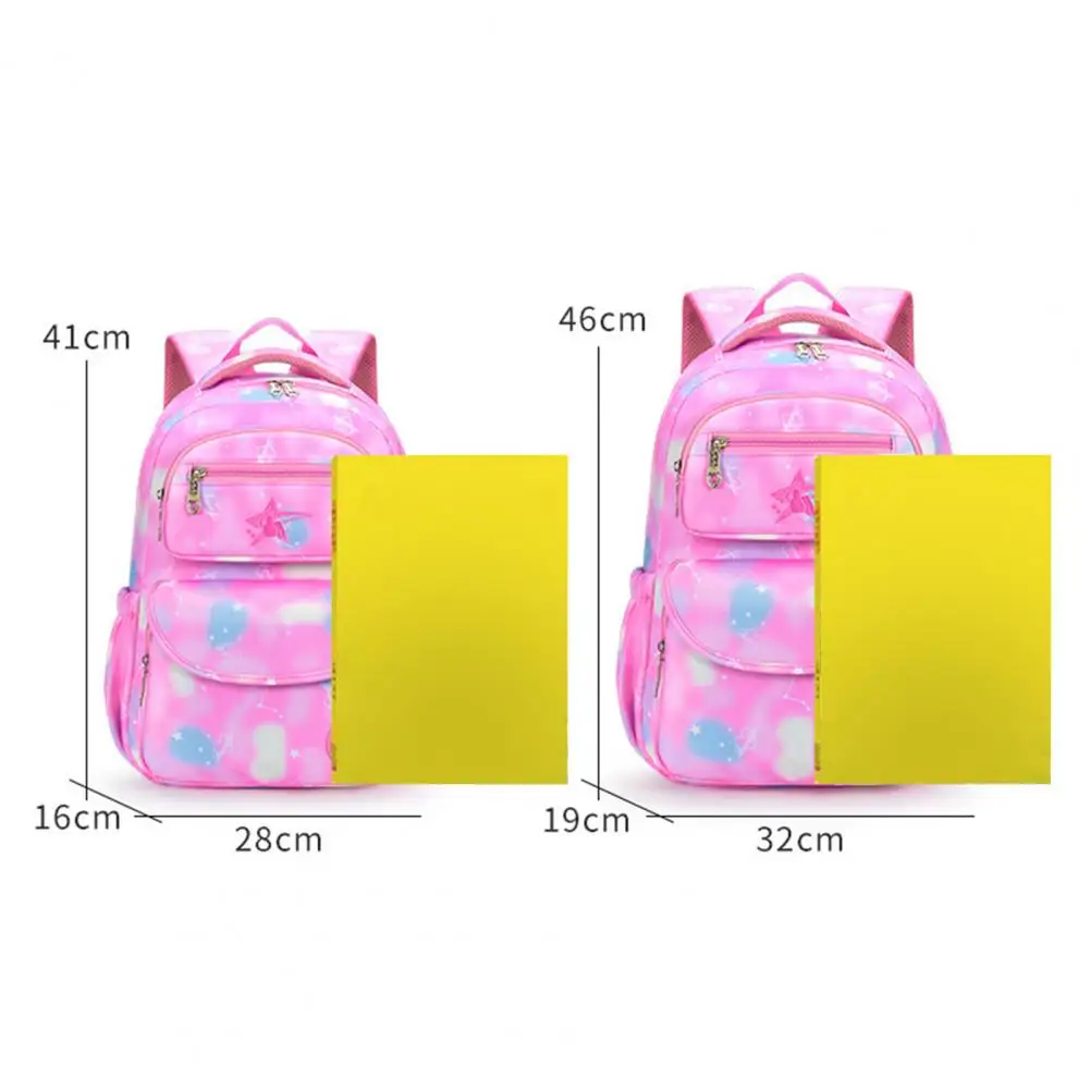 

Breathable Adjustable Girls Kids Primary Students Schoolbag Large Capacity Lightweight Girls Schoolbag Students Supplies